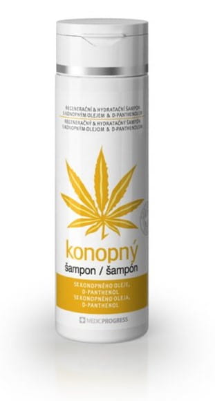 Szampon konopny regenerujący, pielęgnuje skórę głowy 200ml