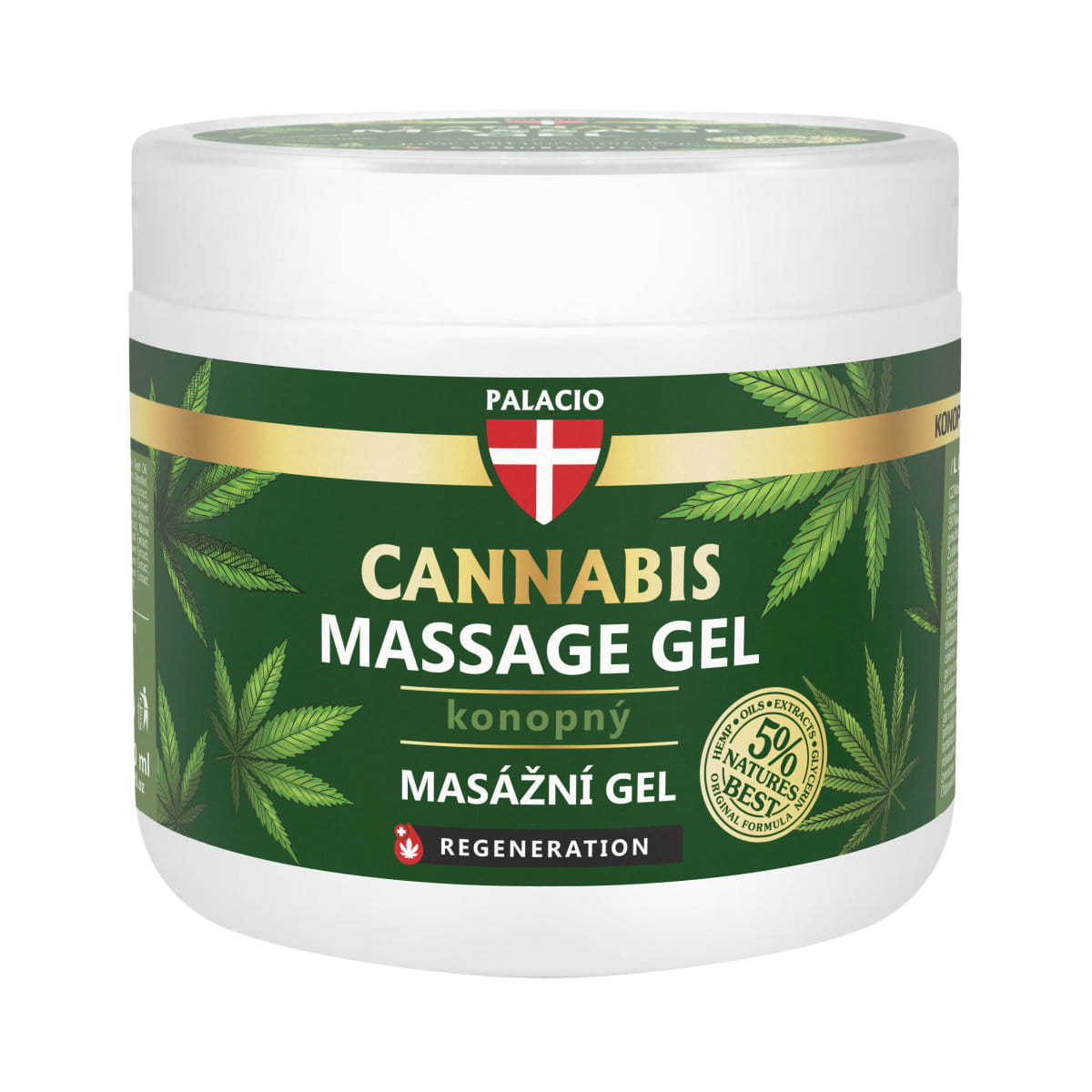Konopny żel do masażu Palacio Cannabis 600ml