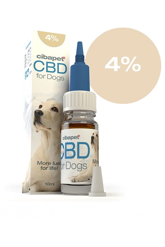 Cibapet Olej CBD 4% dla psów 10ml Cibdol