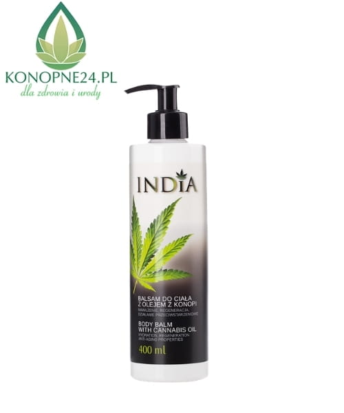 Balsam konopny do ciała INDIA 400ml