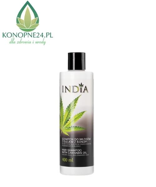 Szampon konopny India regeneruje i nawilża 400ml